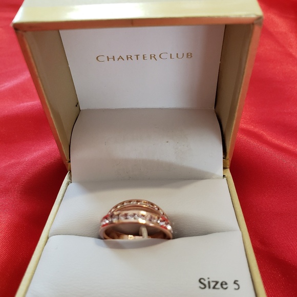 RSE DUO PAVE RING Jewelry - 🎁SOLD💟NWT Charter Clup  RINGS❣